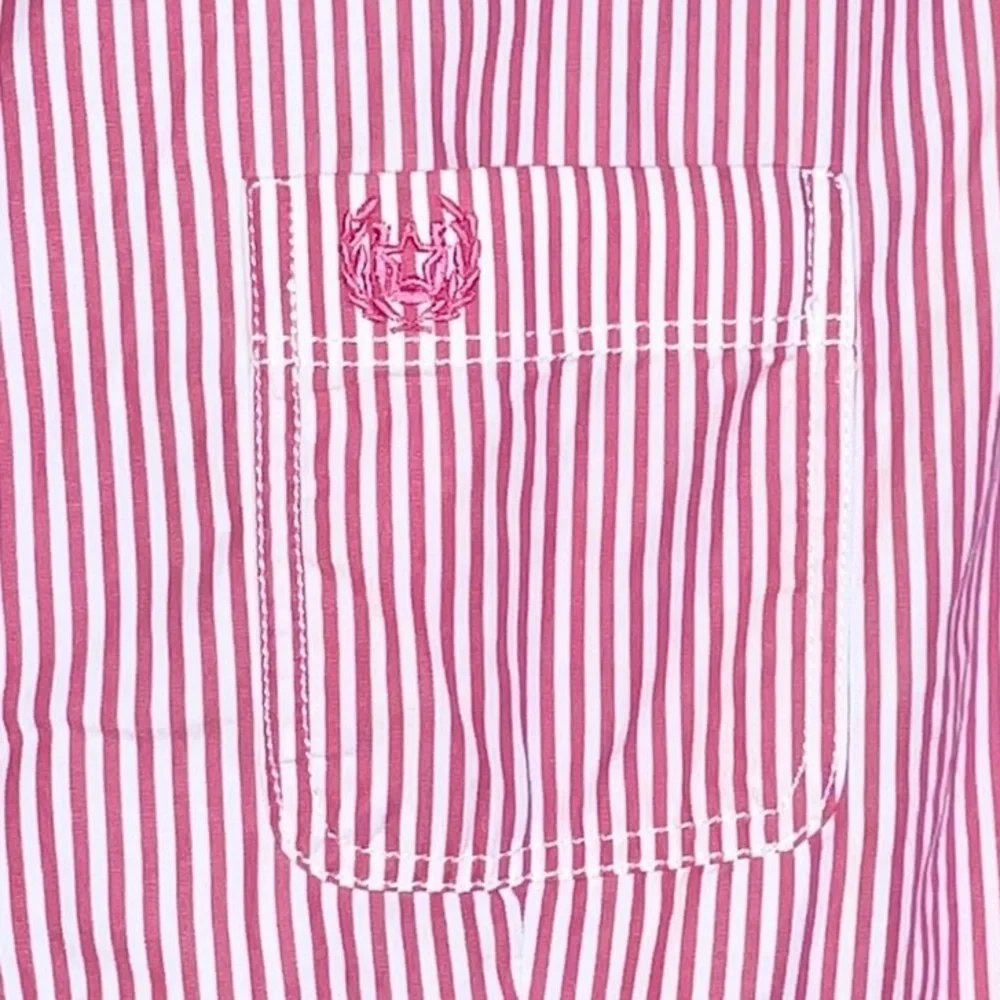 Panhandle Rough Stock Striped Button Up - Picture 3 of 7